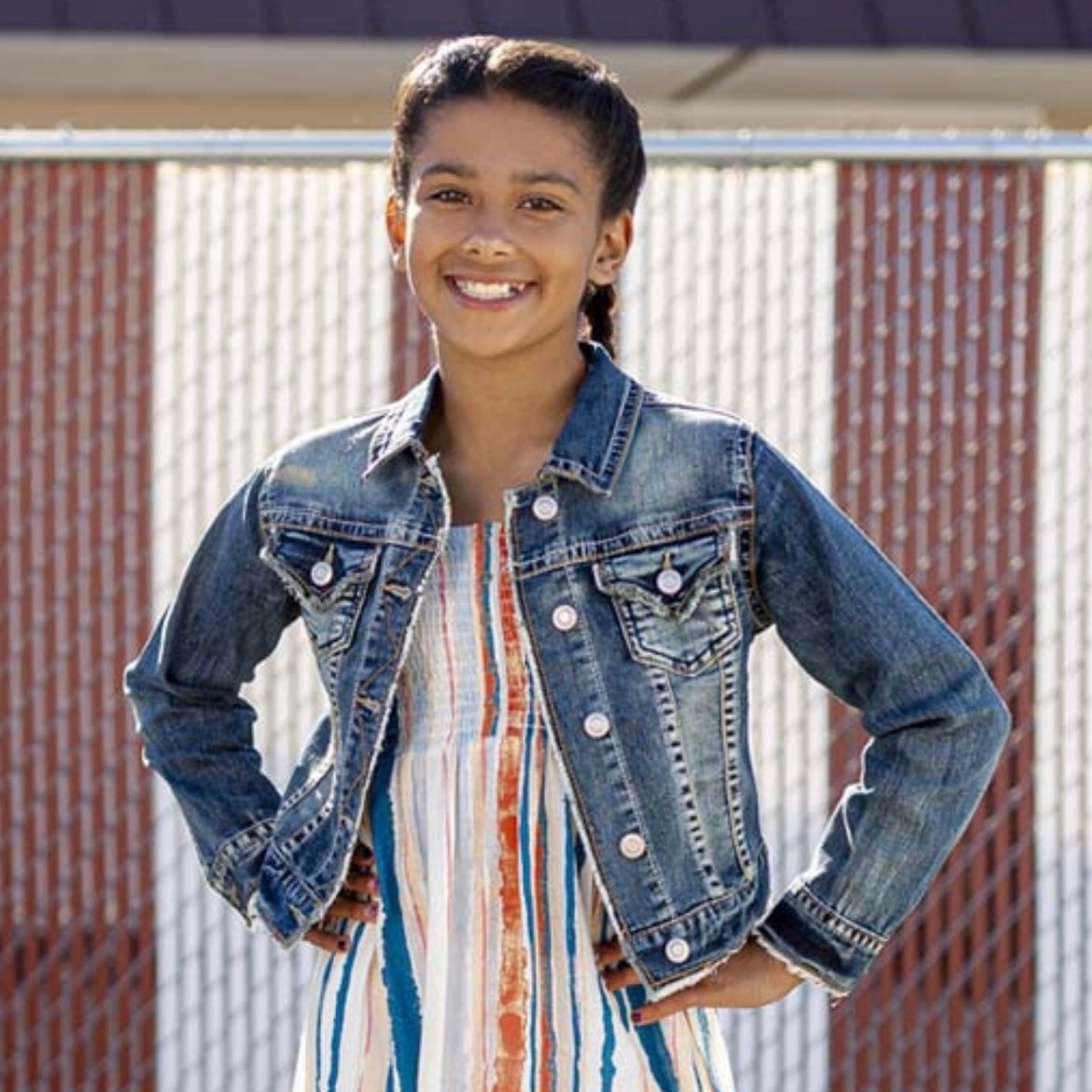 Grace Denim Jacket Girls Simplicity Boutique
