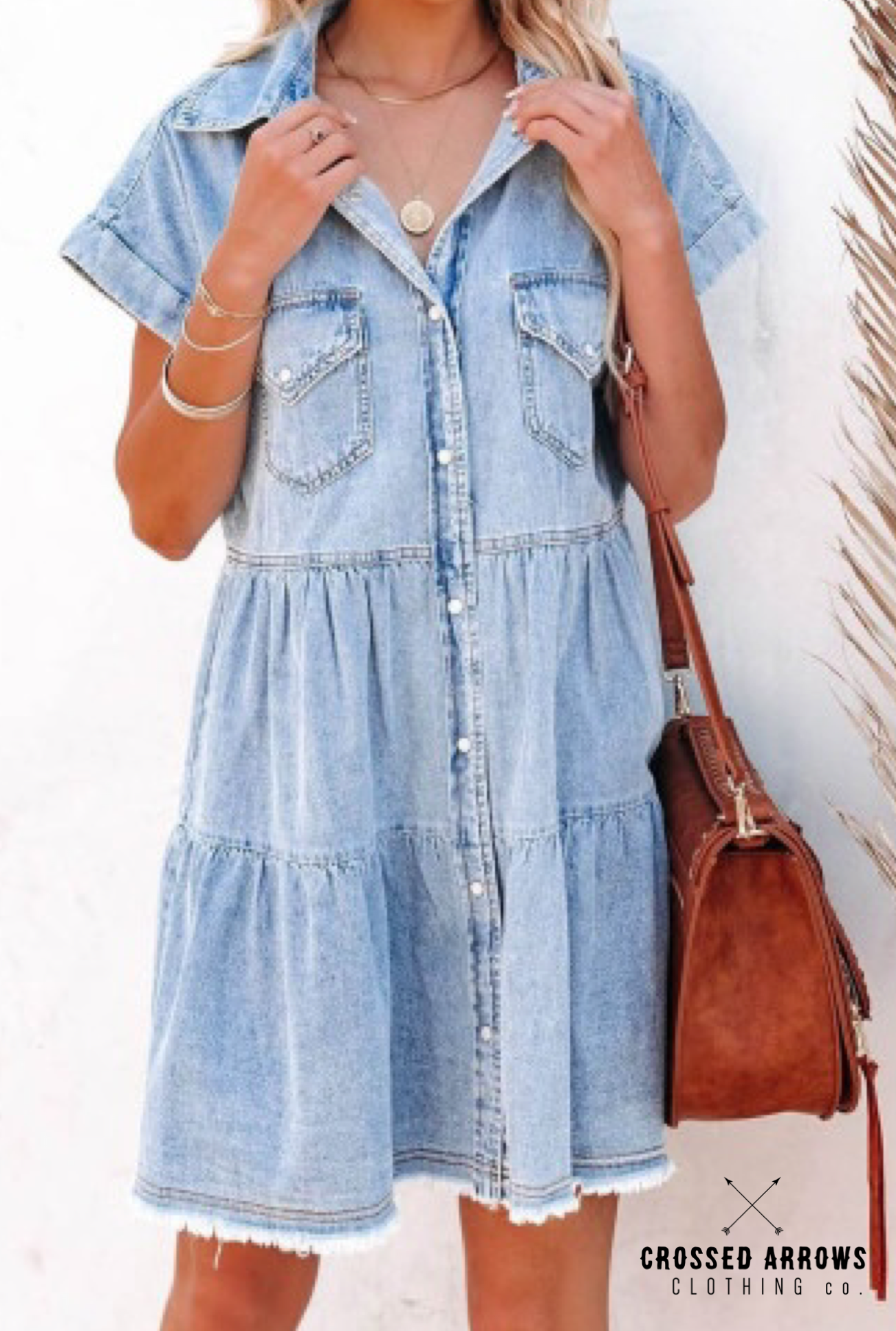 Cowgirl denim outlet dress
